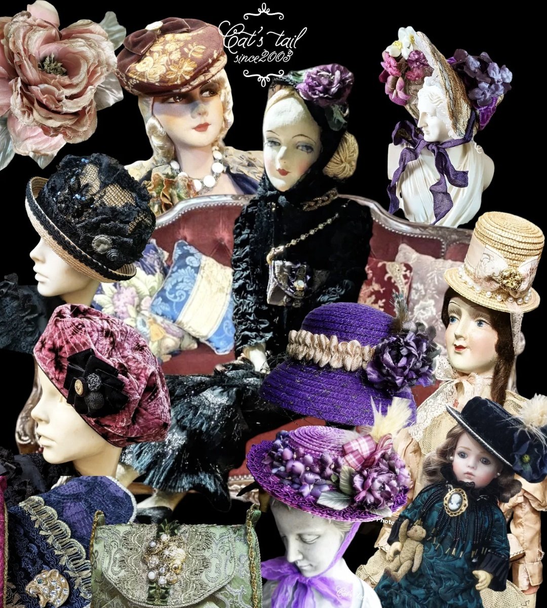 製作してきたもののほんのほんのほんの一部をまとめてみました 帽子を