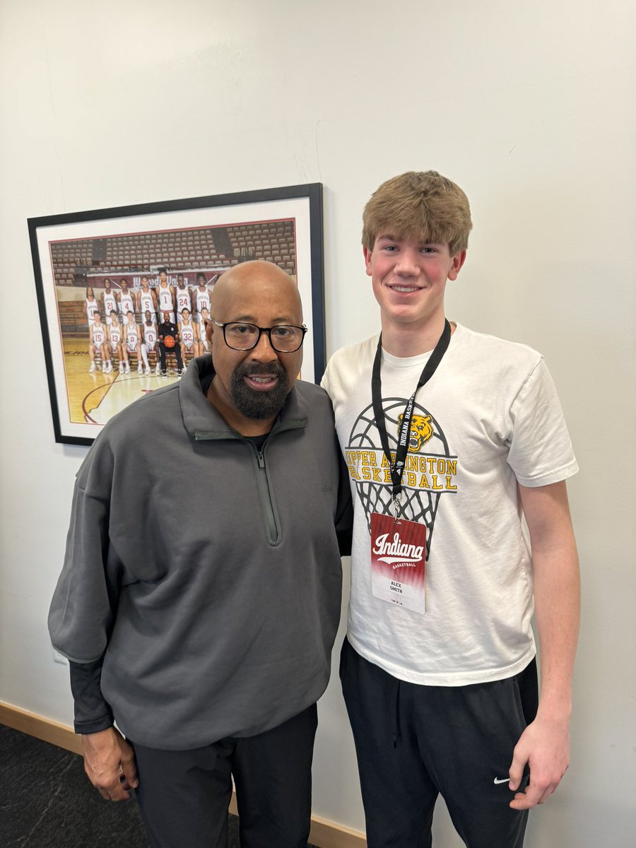 After an amazing conversation with <a href="/MikeWoodsonNBA/">Mike Woodson</a>, I am extremely grateful to say I have received my 4th Division 1 offer from Indiana University! HUGE thanks to all of Indiana’s staff!