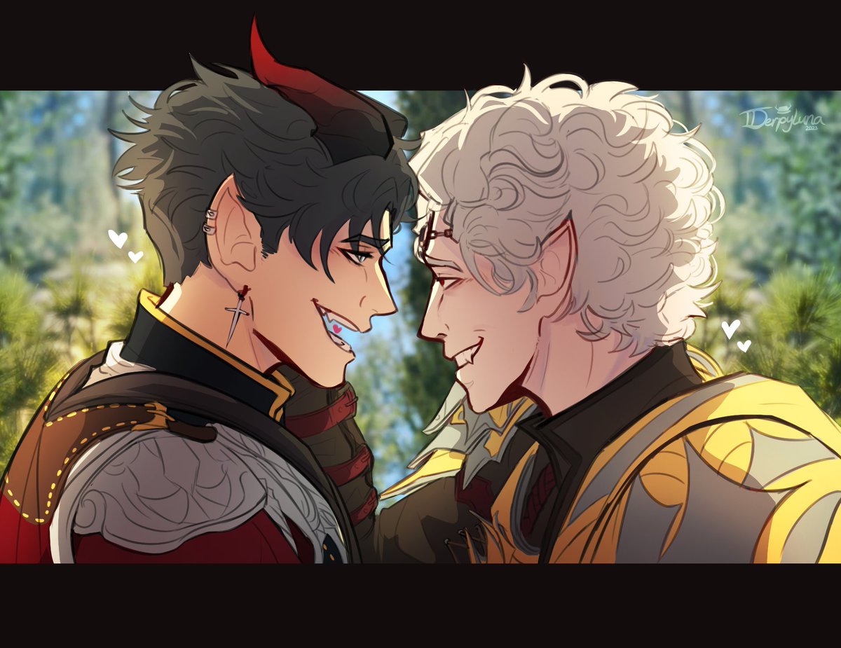 LunaDerpy's tweet image. Durge x Astarion Fanart BG3 |

It&apos;s based on the new patch that came out! This is a frame from a recent animatic I did and loved how it turned out :D 

My Tav&apos;s name is Ochre and he&apos;s a redeemed Durge 🕺✨

#astarionxtav #Astarionfanart #bg3 #BaldursGate3Fanart #astarion #art