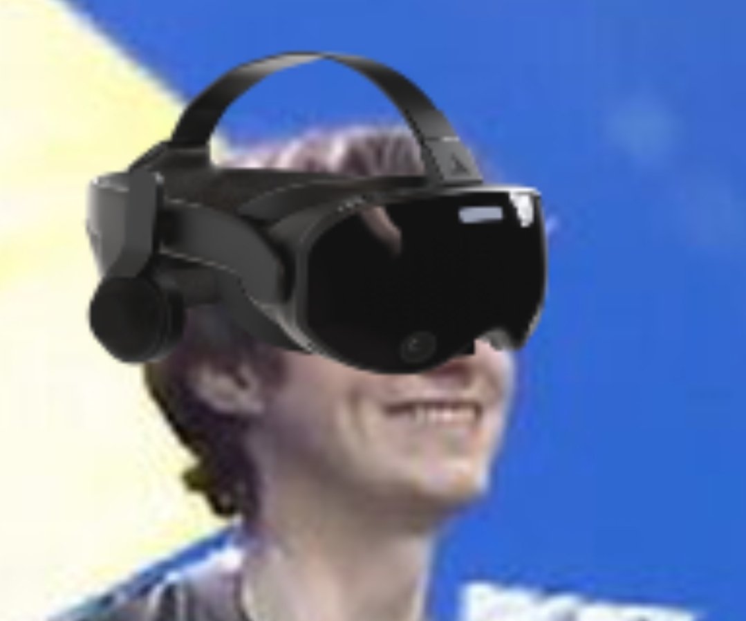 Just got my hands on the Valve Prism review unit, and folks, it's a game-changer! Stunning visuals, seamless performance – hands down the best headset ever made. Get ready to redefine your reality with the Valve Prism! 🌟

Attached is a photo of me wearing the titular device!