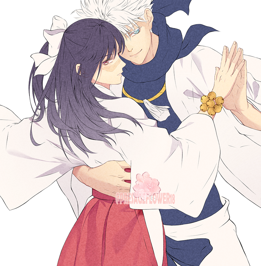 Day 5: "Ritual"  (unfinished)

#JujutsuKaisen #Ioriutahime #jjkfanart #jjk #五歌 #GojoSatoru #utahimeweek2024 #utahimeweek #庵歌姫誕生祭2024 #gouta #gojohime #fanart