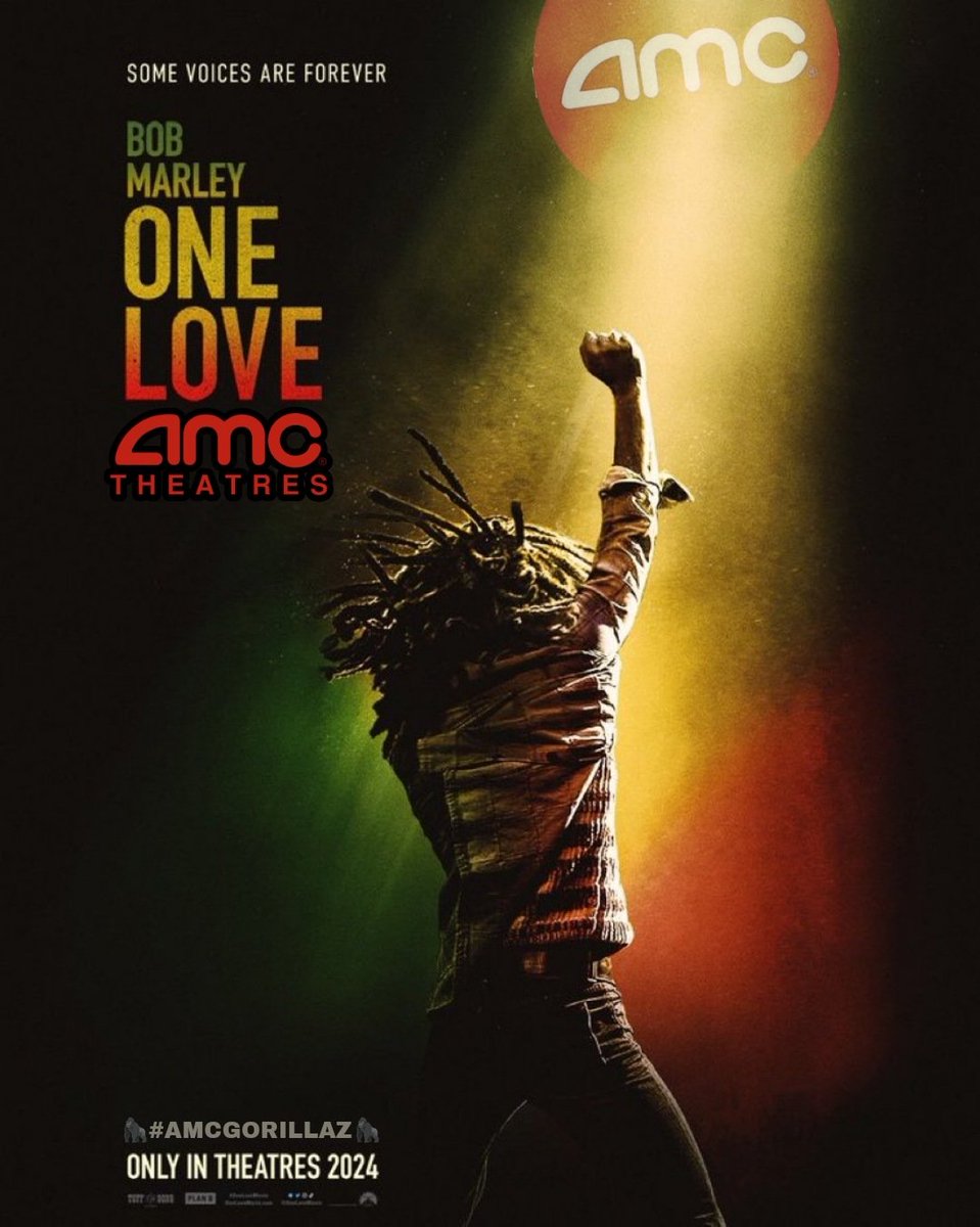 @bobmarley @kskye327 @OneLoveMovie Experience #BobMarleyMovie 
at AMC THEATRES 🔥

@AMCTheatres 🍿
 @ParamountPics 📽️
#OneLoveMovie ✌🏽
 #AMCGORILLAZ🦍🦍