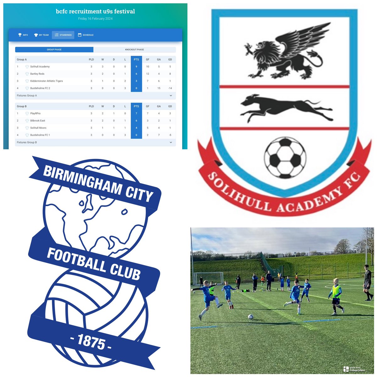 SolihullAcadFC's tweet image. Well done to our @jpluk U9’s on a great performance at the @BCFC U9 Recruitment Festival, big thanks to Ainsley Cooper and all at @BCFCAcademy for another kind invitation.

#solihullacademyfc
#AllAboutDevelopment
#KRO
