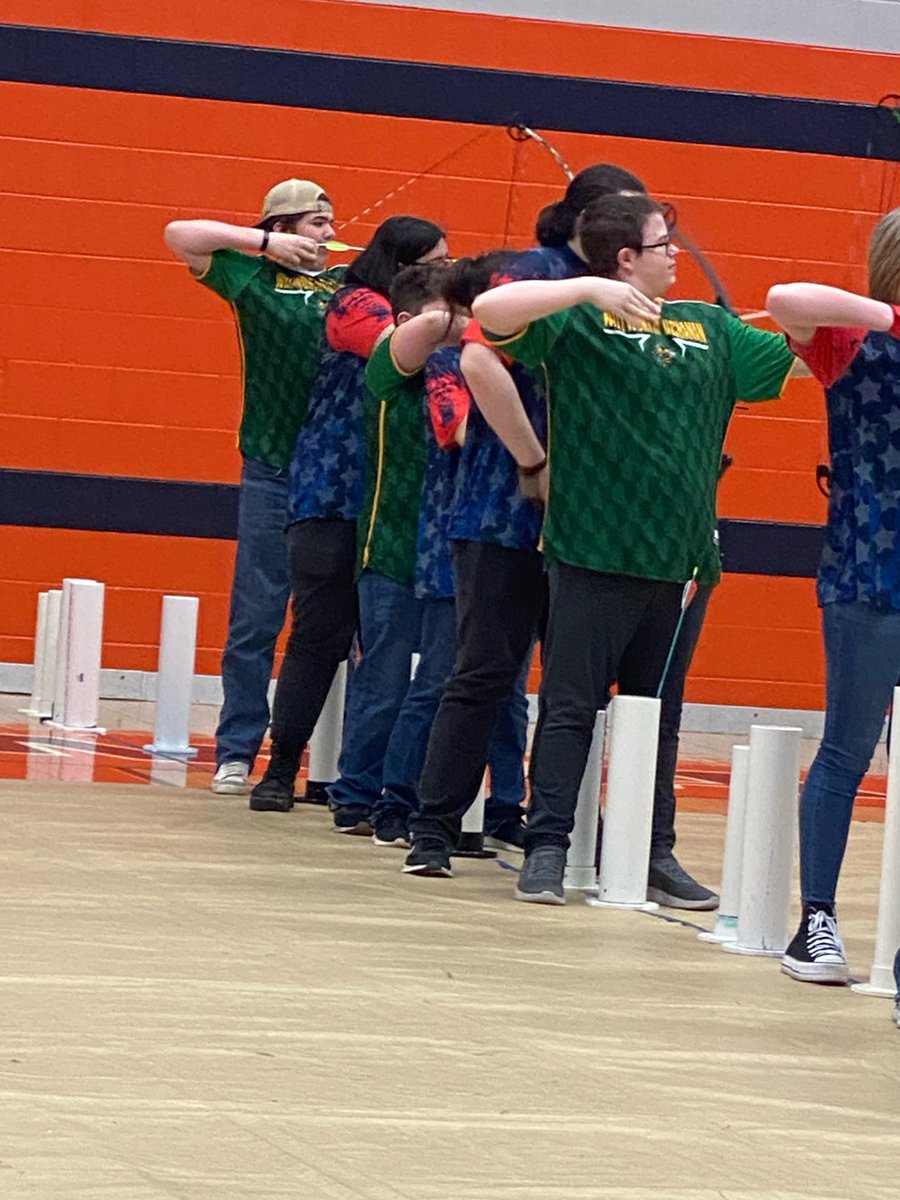 WBMS_Archery's tweet photo. Blaze N Arrows
Bullseye Tournament Results:
Top Male: Emmett Rigsby scored a 275, securing 5th place.
Top Female: Brylee Coffman with a 270

Notable Achievements: We had 5 personal bests, including Brylee Coffman, Caleb Gillilland, Kensley Hall, Connor Smallen, and Amos Wolff! https://t.co/4gQmCnU19J