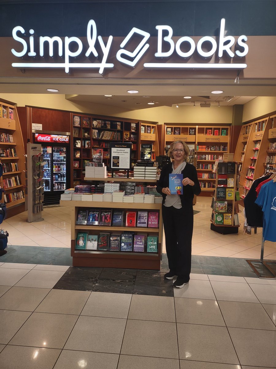 Stop in this bookstore at the Atlanta airport on B concourse near B26. Ask for my book Daring Mary Aviation Pioneer, it's entertaining and enlightening. Very inspiring for a young person.
