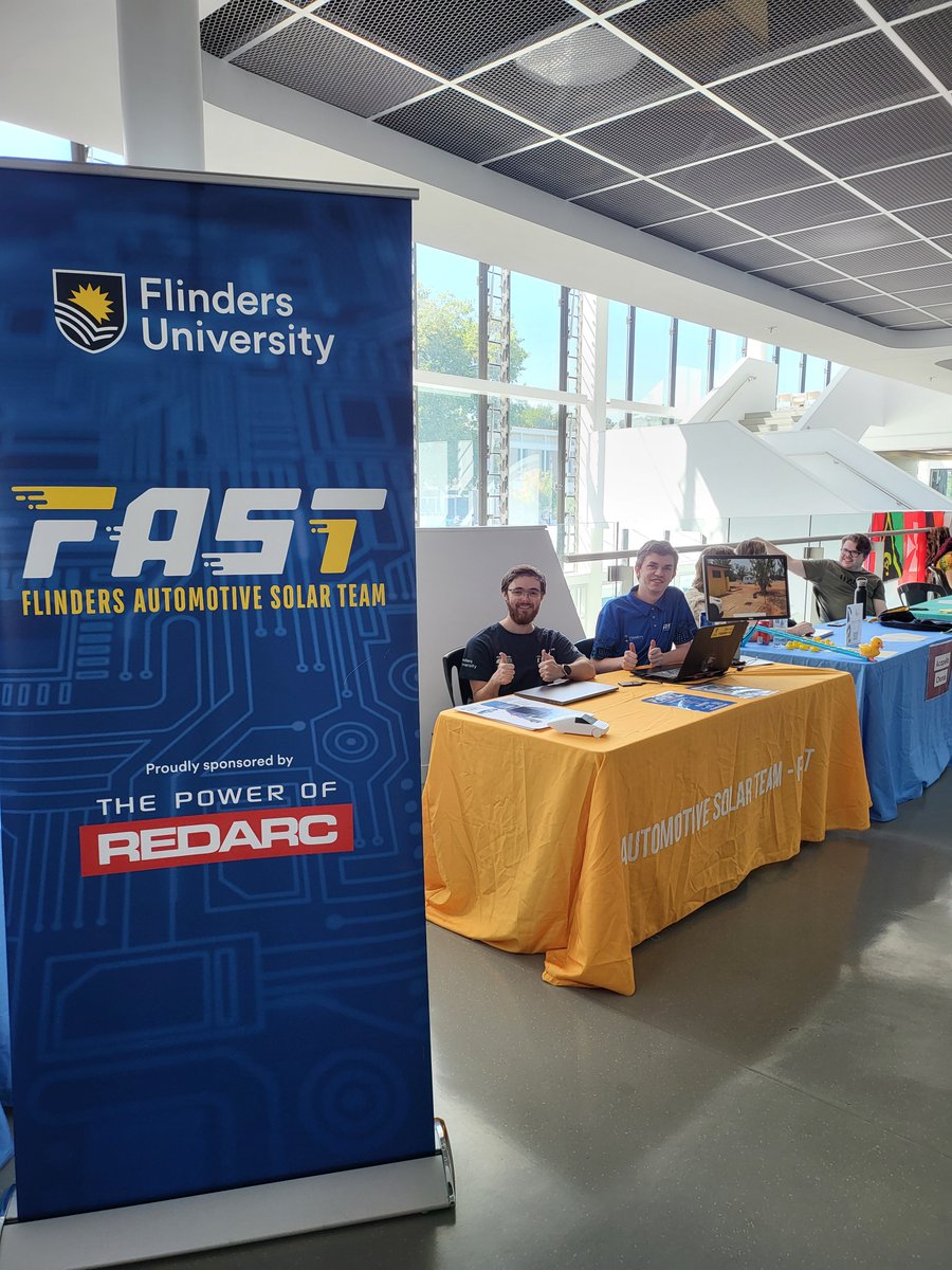 FlindersSolar's tweet image. It's O-Week @Flinders, and we're on level 1 of the student hub this year! Come by if you want join us on our next adventure, or hear some of the stories straight from the team!
