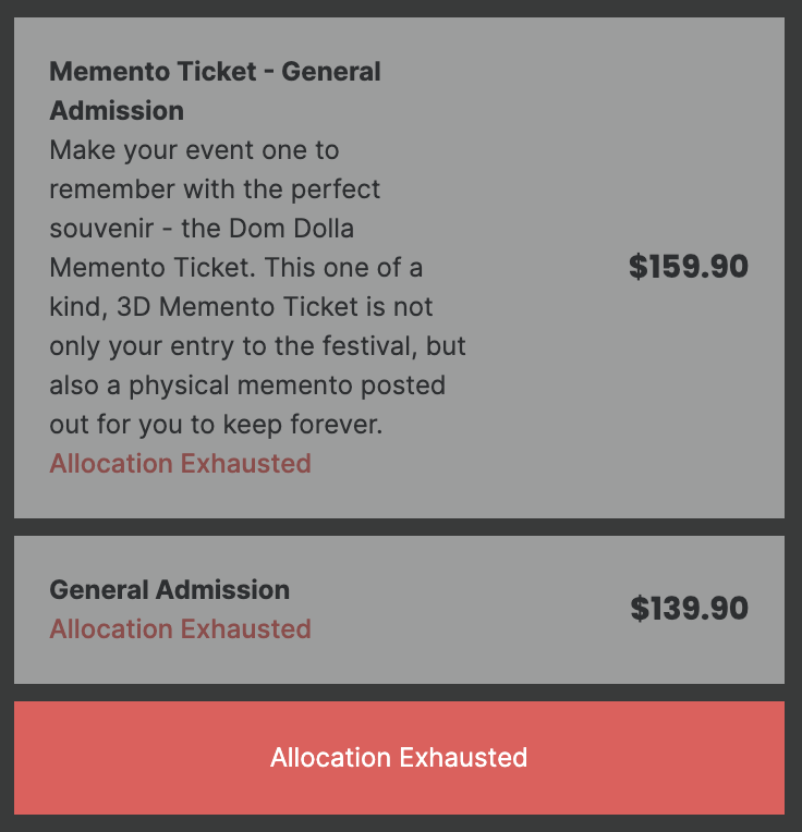 tja124's tweet photo. @Tcarm0 Unfortunately your post didn't work for melbourne!
Presale sold out already https://t.co/dQfUenlogV