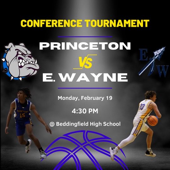 Conference tournament begins tomorrow at Beddingfield. Tip-off at 4:30 vs Eastern Wayne. $8 cash only at the door.