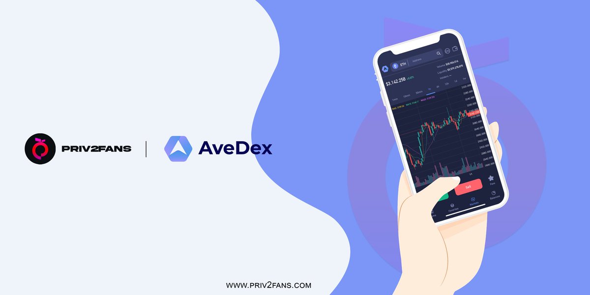 Bullish news! 🚀🚀🚀 #PRIV2FANS It is expanding its space in the market, and soon we will be list on First #DEX. We’ll available on #AveDex a few hours. Fasten your seat belts and fill your bags. 🚀🚀🚀🚀 #Binance #BNB #SocialFI #Ethereum #BTC
