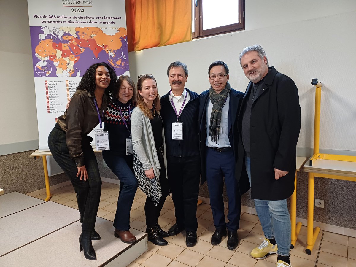 Timothycho08's tweet photo. A blessed weekend with Open Doors France & Belgium in #Paris; many French and Belgian brothers and sisters stood and prayed for persecuted people in #NorthKorea and other countries around the world. Thank you. #OpenDoorsFrance&Belgium #365millionPersecution https://t.co/9M8R91JQ4n