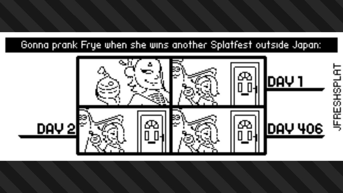 JFreshSplat's tweet image. one day it'll be frye's day

#Splatoon3 #NintendoSwitch