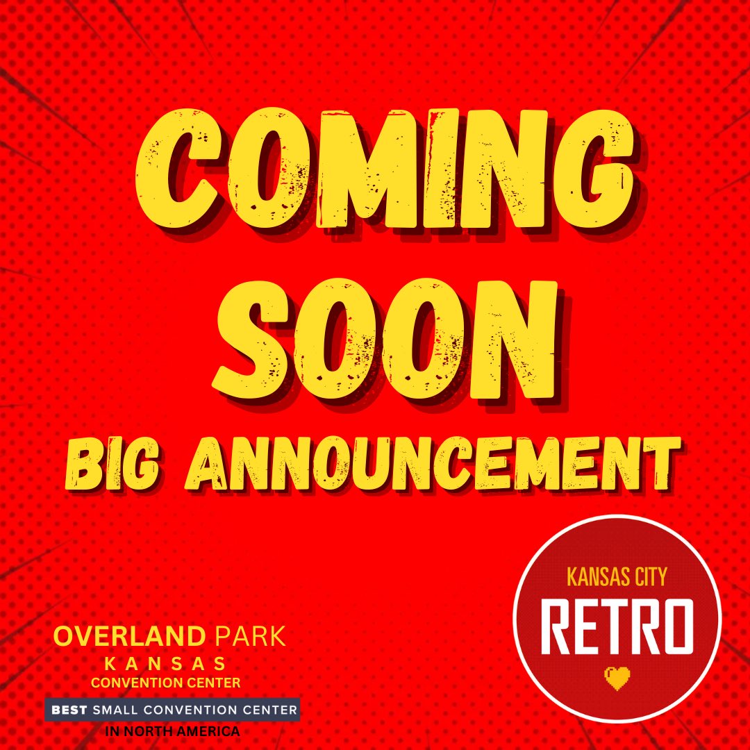 kansascityretro's tweet photo. Big announcement coming soon! https://t.co/qMCr34xydH
