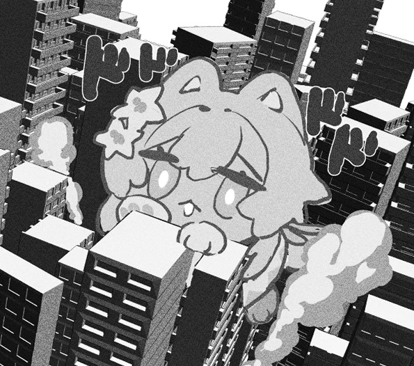 月曜日。働きたくないにゃ🐱 