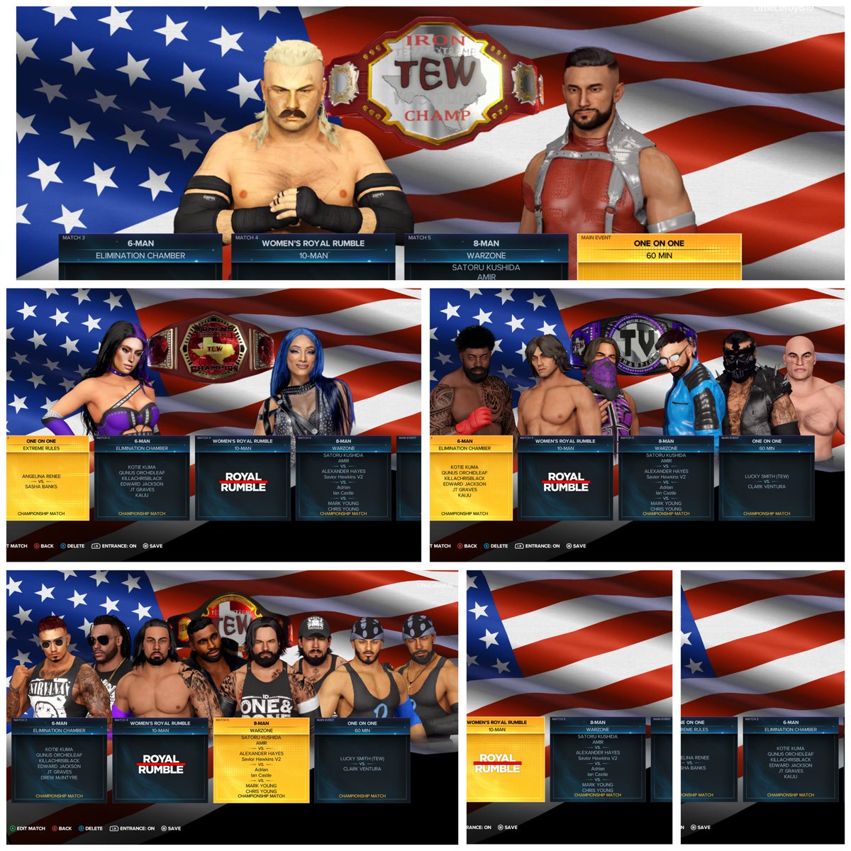 TEW_EFED's tweet photo. For those who missed #TEW biggest shows THEY ARE ON #YouTube

- Night #One Vod
- Night #Two Vod
- AND THE FULL IRON CHAMPIONSHIP #war with @WMLuckySmith and @MaroonCVentura 

https://t.co/bA0ac25tKp
https://t.co/pAVlA501F2
https://t.co/b1UDOuBGeI https://t.co/R2v6r9B0P5