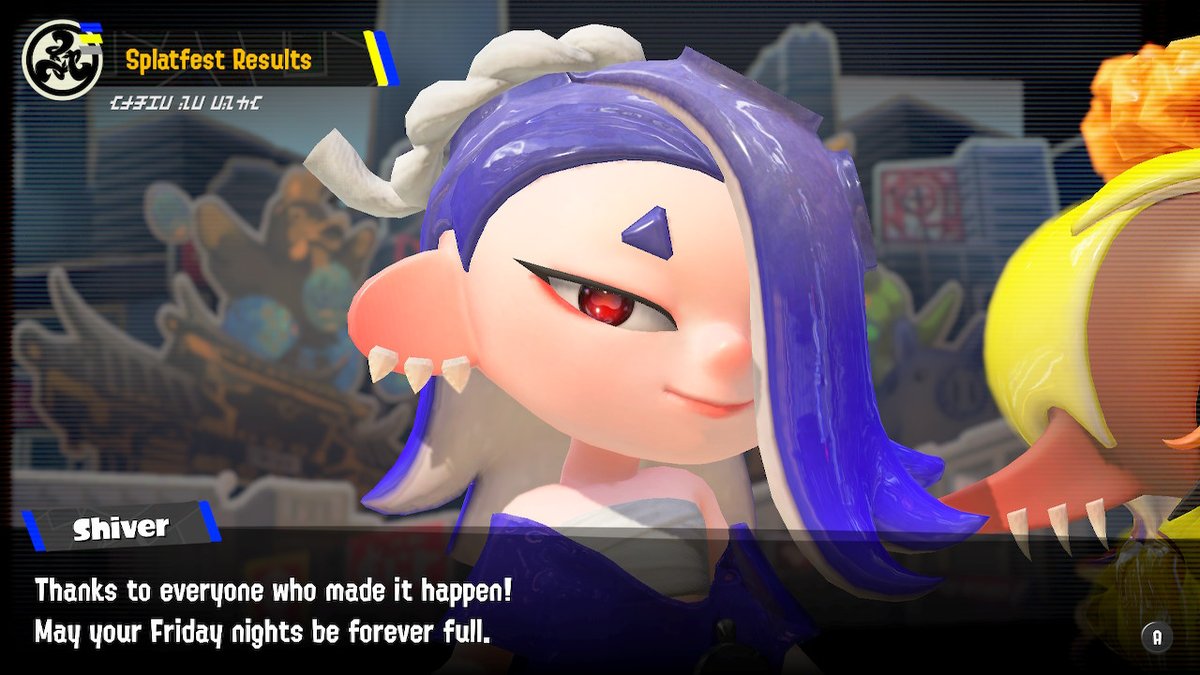 VenomPichu's tweet photo. Well, congratulations to #TeamFriday for winning the #SplatFest. It was difficult playing for me because I was getting a lot of disconnections. Hopefully my internet will be much better in the next SplatFest. GGs everyone. I tried my best.
#TeamSunday #Splatoon3 #NintendoSwitch https://t.co/7gfzLAUJoV