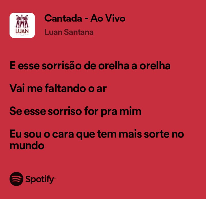 sempre soube que sou o cara que tem mais sorte no mundo :( <3
