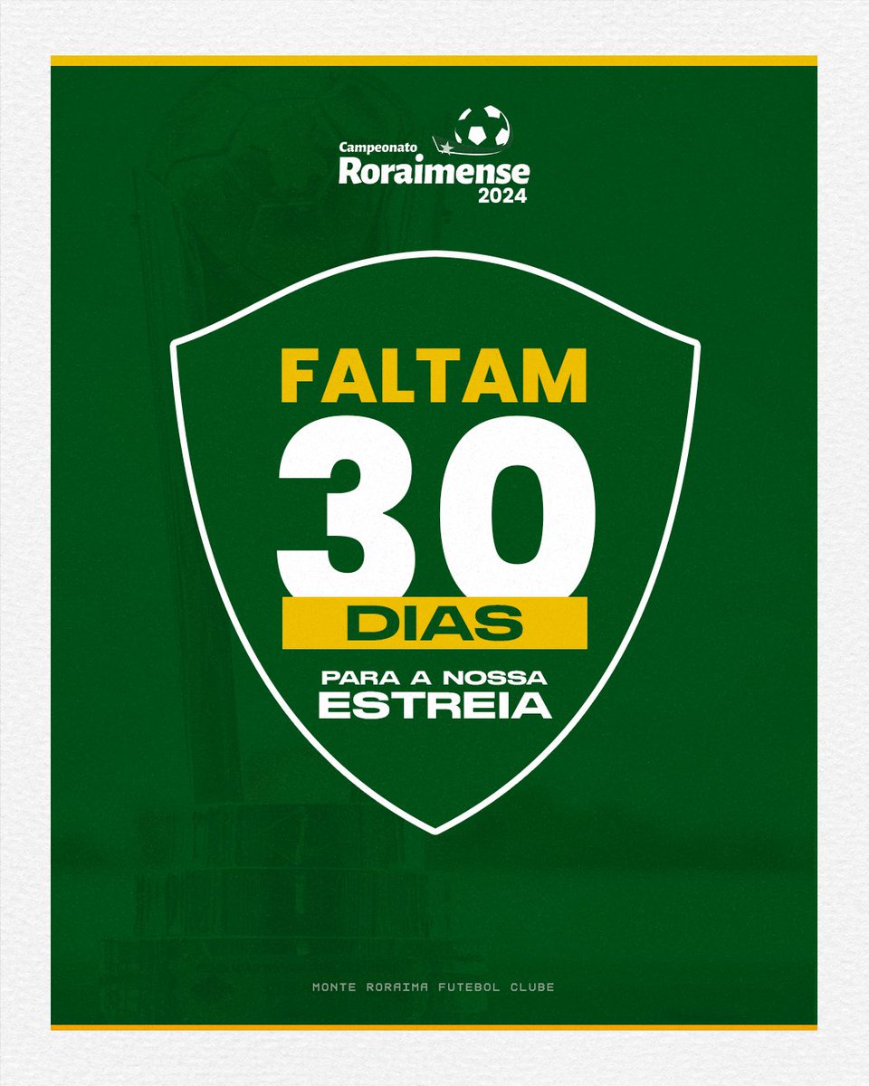 Monte Roraima Futebol Clube tweet media
