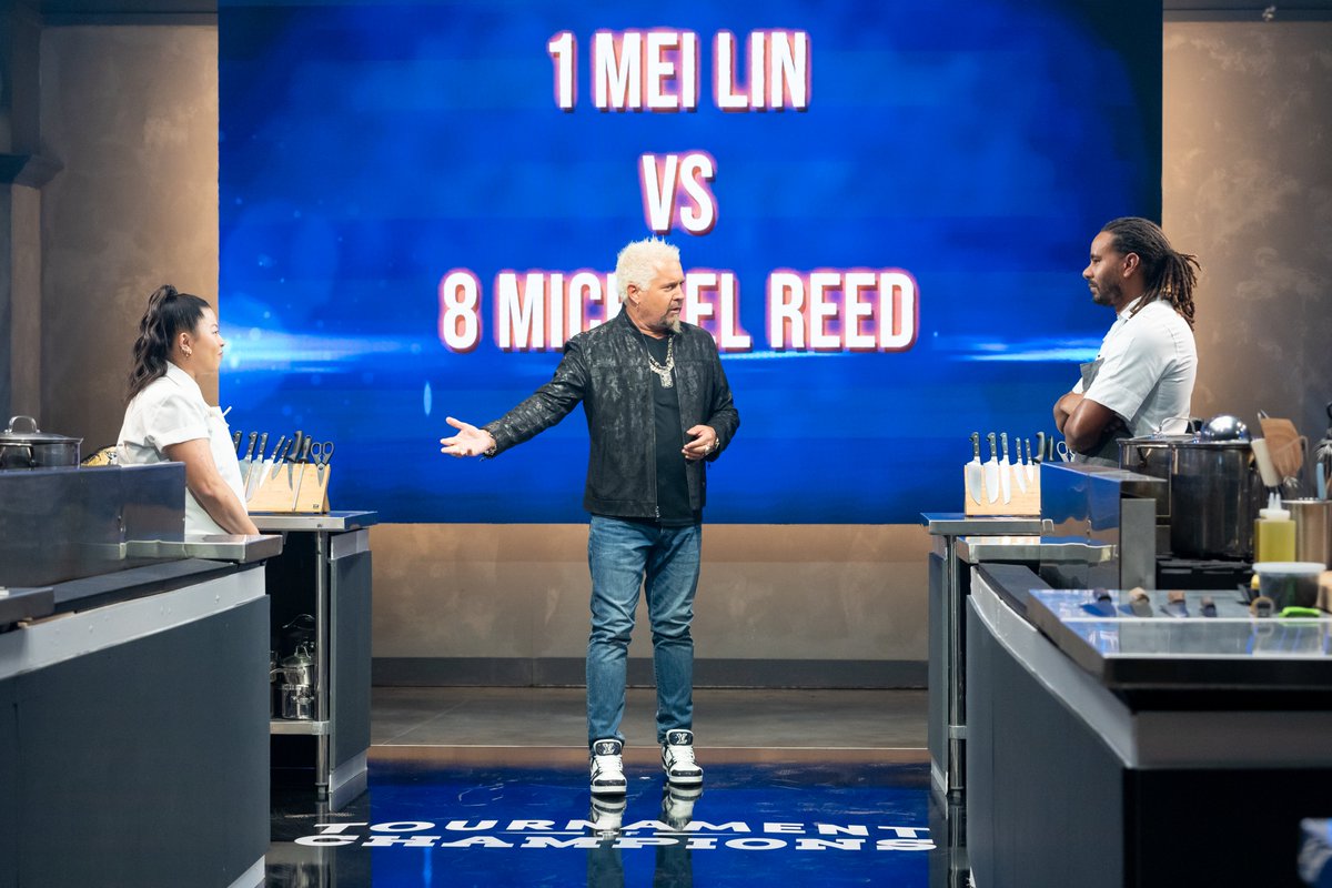 The reigning champion @meilin21 is BAAAAAAAAAACK!! 🔥 She’s facing off against one of the Qualifier chefs, Michael Reed, a No. 8 seed who wants to deliver a huge upset. #TournamentOfChampions