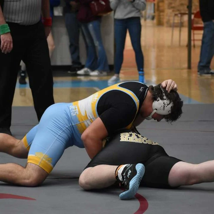 nealon_jacob's tweet photo. Been a Great year and very blessed to continue my wrestling season and my 24-4 Record to the TSSAA State Tournament to make me a 2x State Qualifier and one of the Top 15 Wrestlers in the state😎😎💙💛 @tssaawrestling @NCAADII @NCAADIII @NCAAFootball @NCAAWrestling @NCAA https://t.co/6MSFEazICK