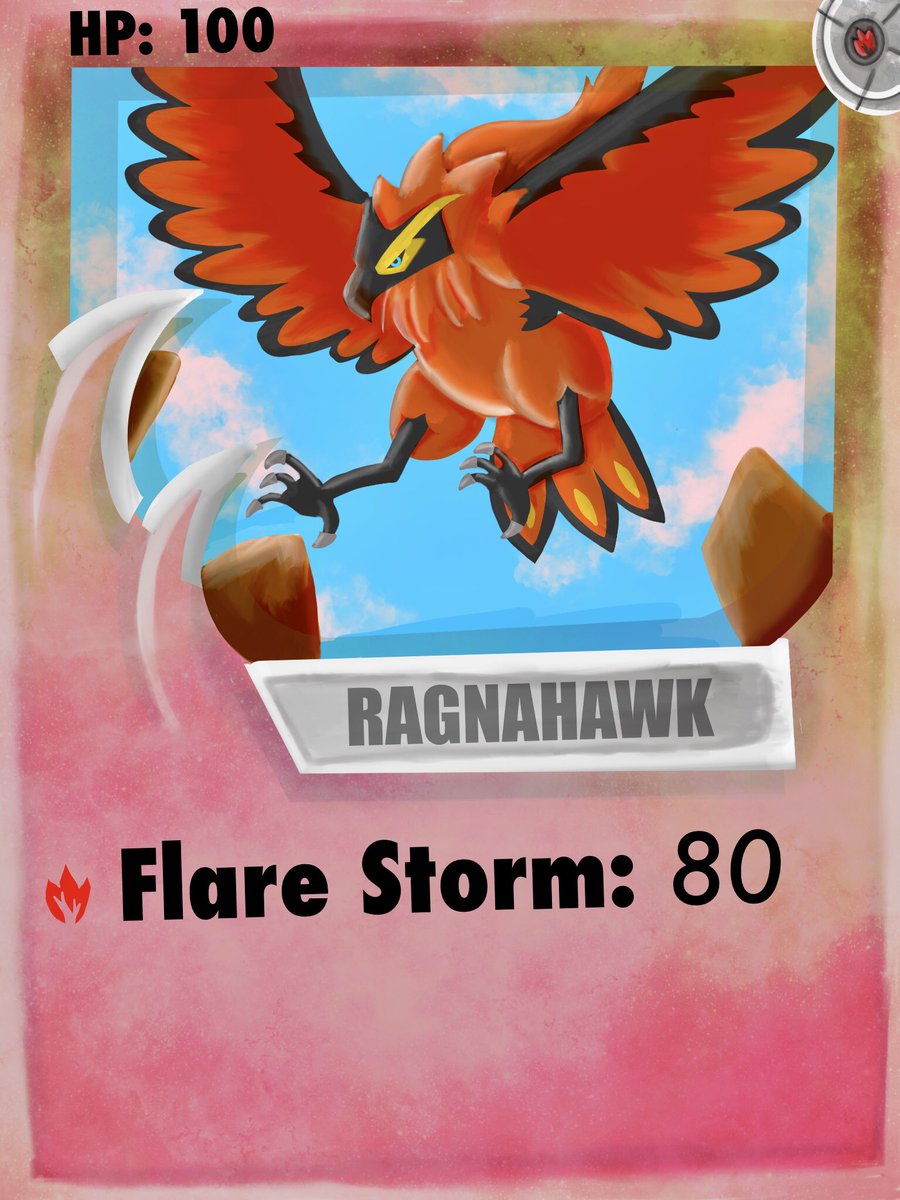 gorivian's tweet photo. Made a trading card for @Palworld_EN https://t.co/aP4vuVfrX6