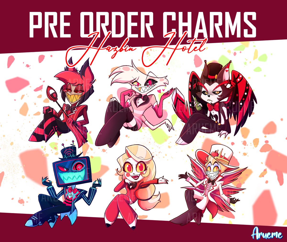 ✨PRE-ORDER HAZBIN HOTEL CHARMS✨

Our Hazbin hotel collection is growing!  Available in pre-order now!!! 😈😈

📌 etsy.com/shop/aruemeshop