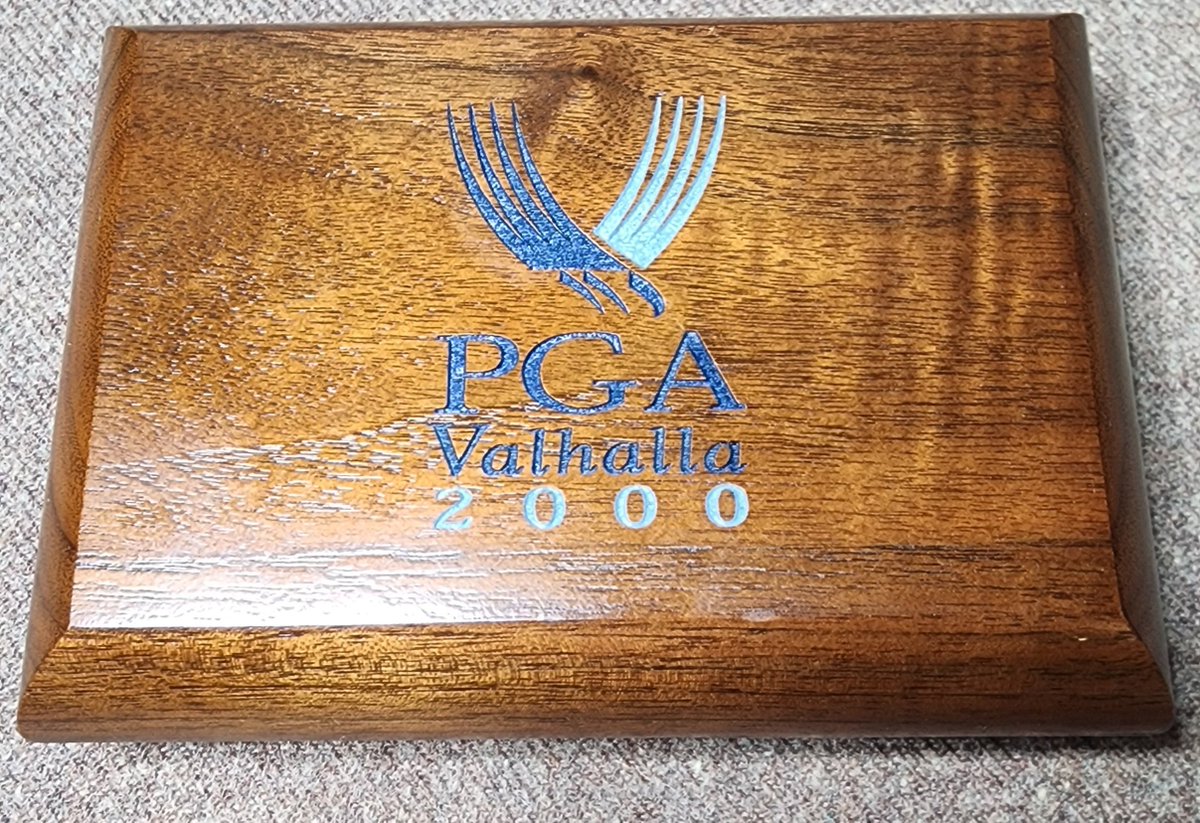 ALYVAIR's tweet photo. @PGAChampionship @ValhallaGolf This has come to me.. PGA 2000 .. would someone please help me with what exactly it is..a reward or souvenir? https://t.co/1MRsIVRzFX