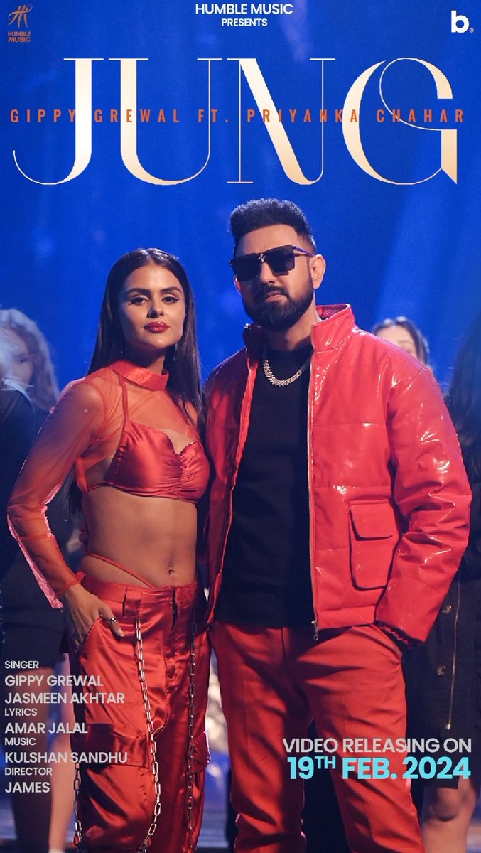 Today is a big day for our queen <a href="/PriyankaChaharO/">Priyanka Chahar Choudhary</a>  her new mv with #GippyGrewal is coming out. I'm sending best wishes to Priyanka &amp; the whole team of the song #Jung
May it be a chartbuster🤞❤️

#PriyankaChaharChoudhary