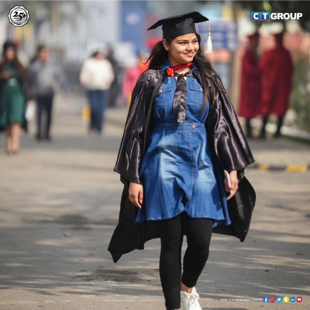 CTGroupshahpur's tweet photo. Radiate with us at CT Group’s 9th Convocation Ceremony, where smiles illuminate and spirits soar!
Join in the jubilation as our graduates mark their achievements and embark on the next chapter of their journey.
#ctgroup #9thconvocation #convocation2024 #moments #shahpur #campus https://t.co/WlrGziQwXZ