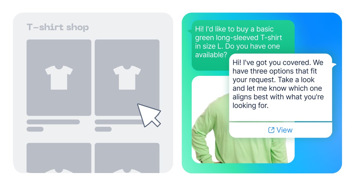 Are you already experiencing the future of eCommerce on Shopify?

If not, it's the best time to integrate Chatfuel's AI assistants for product recommendations based on customer preferences.

Boost engagement and sales with the power of AI 👉 bit.ly/Chatfuel_Shopi…