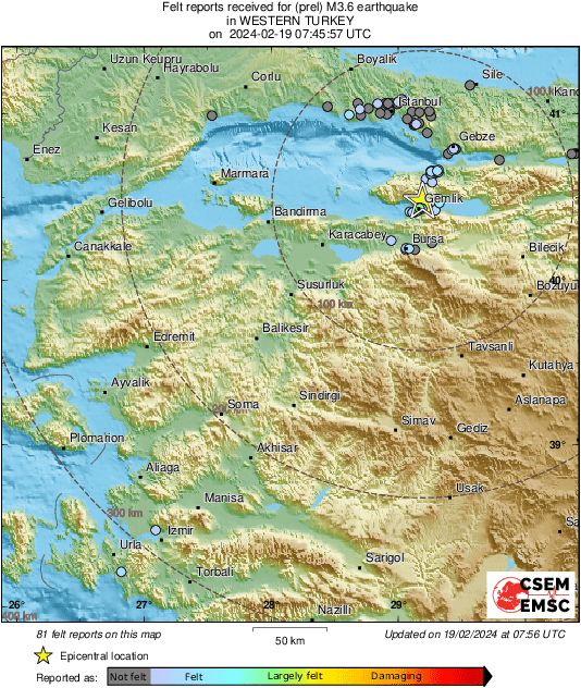 @senol_sancak_ @senol_sancak_ 👉Yalova (Yerel saat 10:45:57). Depremi hissettiniz mi? Deneyiminizi paylaşın:
🌐m.emsc.eu/?id=1623327

Gözlemleriniz, depremin etkisini anlamak için önemlidir.🙏