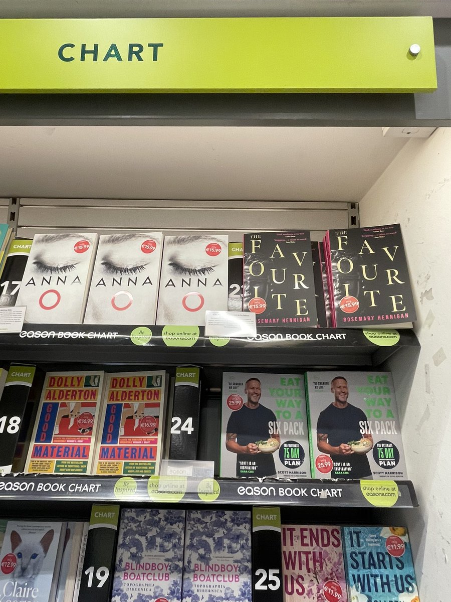 At Heuston Station! Love that there’s now an @easons before you jump on the train. Also hello neighbour @Matthew__Blake 👋☺️