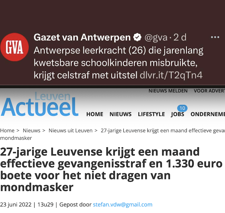 dirktheuns's tweet image. Ik mag het bijzonder vinden dat we leven in een land waar jarenlang verkrachten de facto een veel lichtere straf krijgt dan het niet dragen van een mondmasker. En dan klagen over de kloof met de burger.