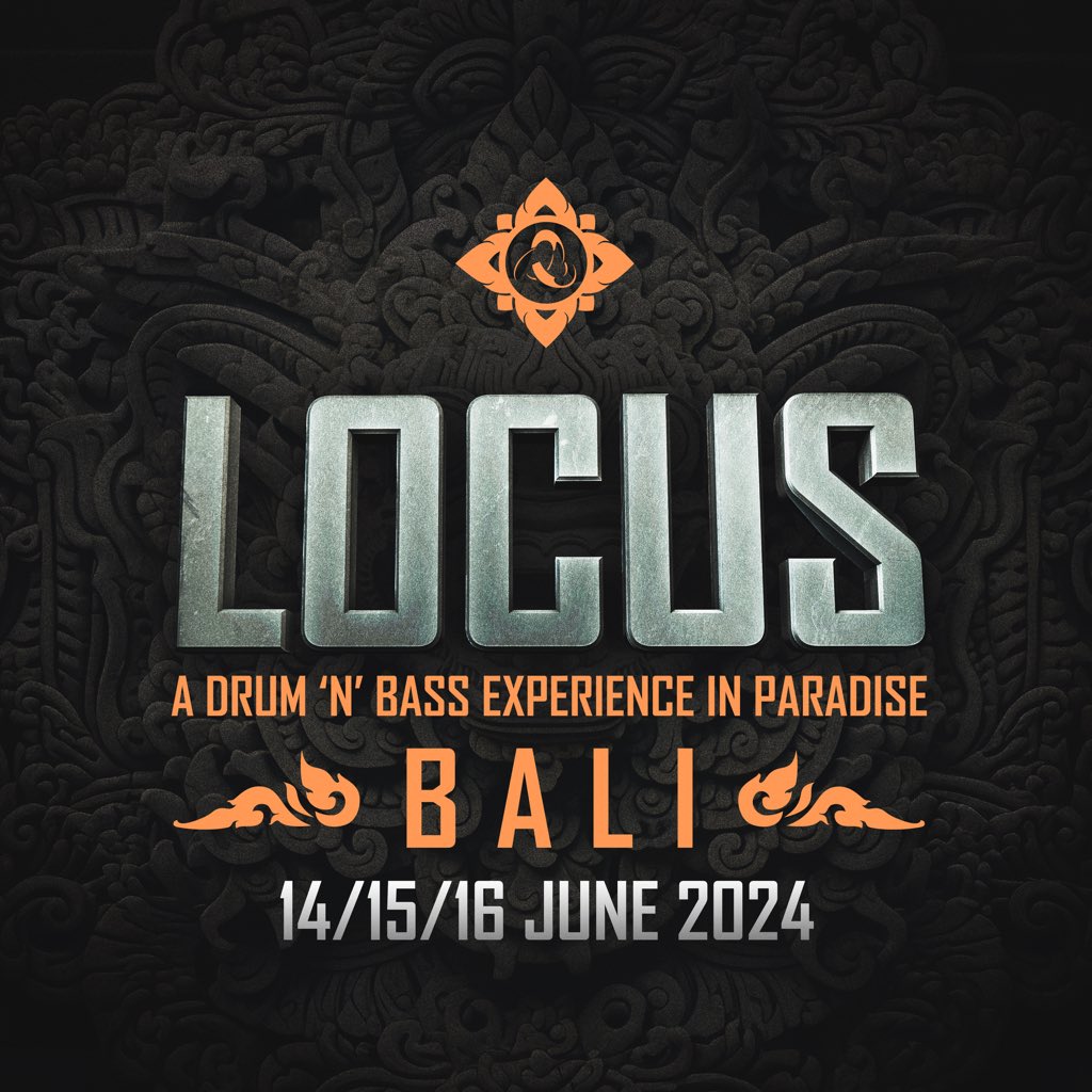 LOCUS is coming to Bali this June, with 3 days of drum ‘n’ bass in paradise at one of the most stunning venues in the world 🥰 If Tulum has been too far to come to, we’d love to welcome you to the island of gods instead 🏝️ Pre-registration is open now: ticketfairy.com/event/locus-ba……