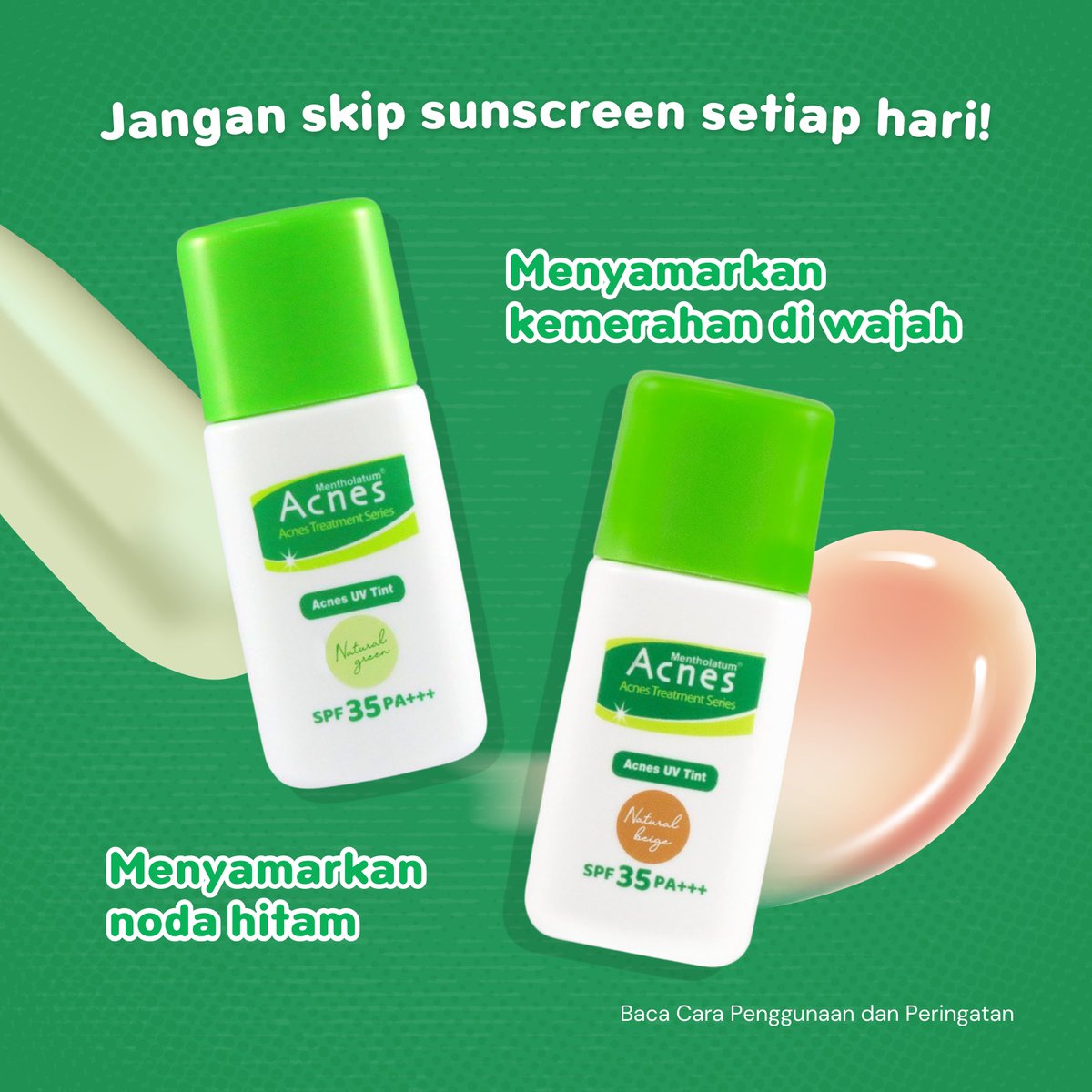 Jangan pernah skip sunscreen!