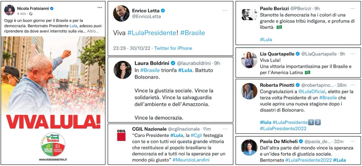 “Viva #LulaPresidente!” (Cit @EnricoLetta)