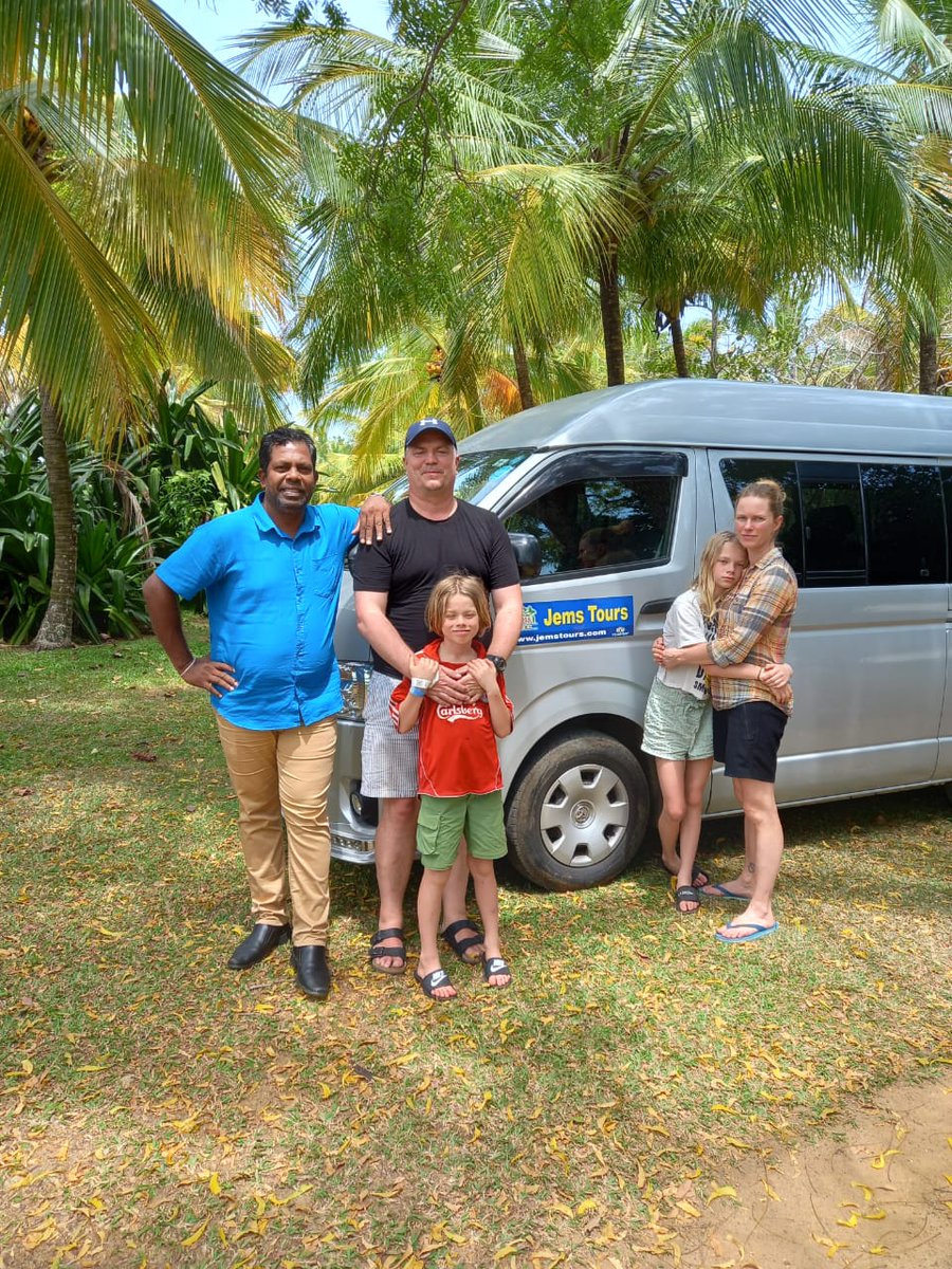 JemsTours's tweet photo. Denmark client Travel Around Sri Lanka 10 days Tour, With Jems Tours,✈❤❤ https://t.co/WYv0lqiEpy