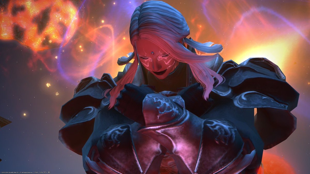 Raven_Darnus's tweet photo. "This puppet has cut her strings. The raven shall soar again..."     

-FF14 verse NPC  
-Age: 38(pre-calamity), 43 (post-calamity)  
-Former Garlean Legatus  
-Heavy Headcanon usage, "Survived the events of the coils" AU    

"...to face the cruel coils of fate that await us." https://t.co/RvBxtF0ZRU
