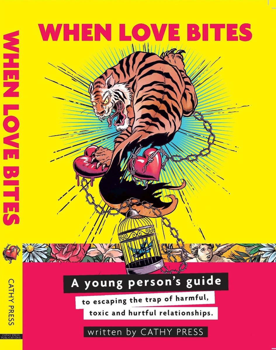 Are you worried for a young person?

When Love Bites is the ultimate guide for young people on escaping the trap of harmful, toxic and hurtful relationships. Use it to support facilitation work, the young people in your life, or even yourself.

Order at: cathypress.co.uk