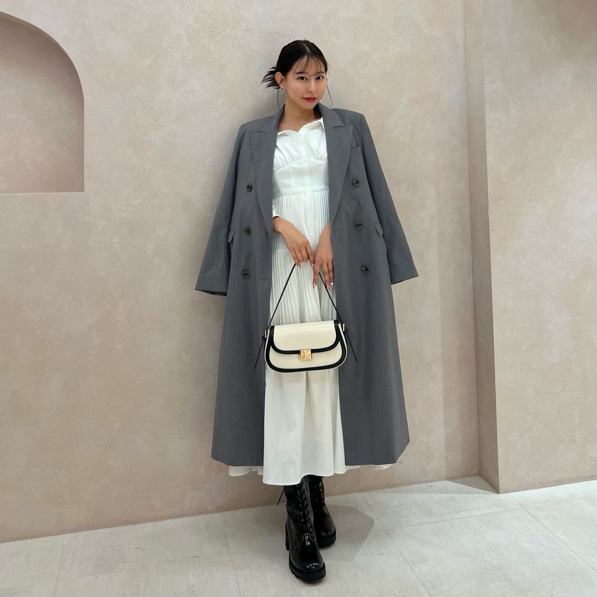 ジャケット・アウター herlipto double-breasted blazer herlipto ♡ Double Breasted Long Blazer - メルカリ