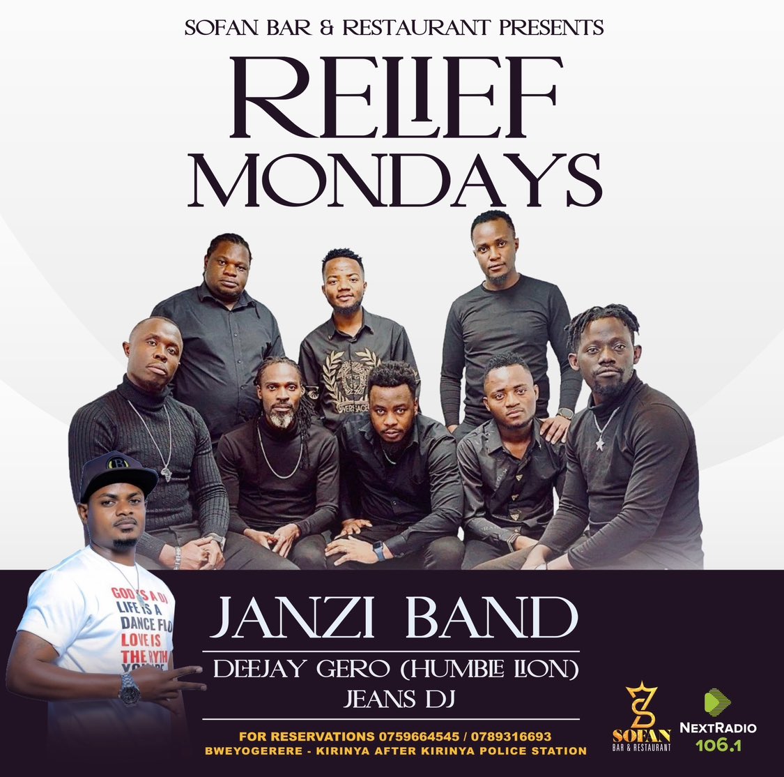 sofanbarug's tweet photo. Don’t miss out on a stress killer with @JanziBand… happening tonight. https://t.co/HPMFXzLRym