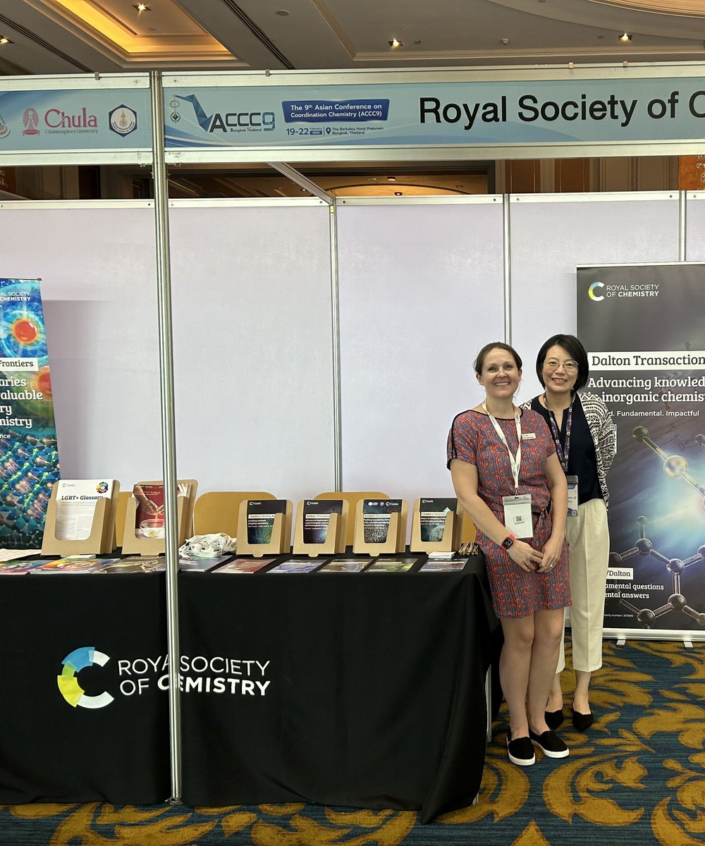 We are at <a href="/Accc9Thailand/">ACCC9</a>! Come to the RSC stand to say hello!