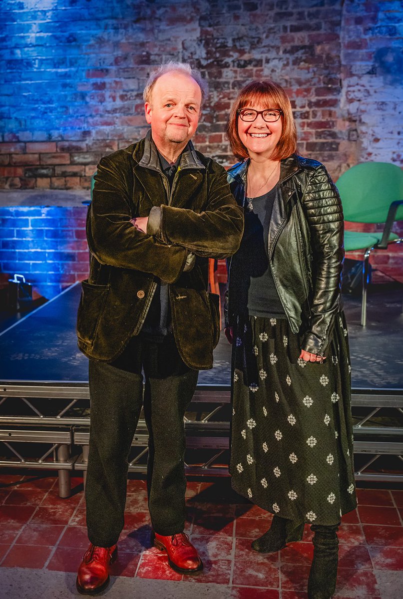 Manchester Alumni. They’ve done good. If you’re going to have a patron have a good ‘un. Toby Jones thank you. @TheDippingHouse @claybodytheatre @ace_national @SoTCityCouncil