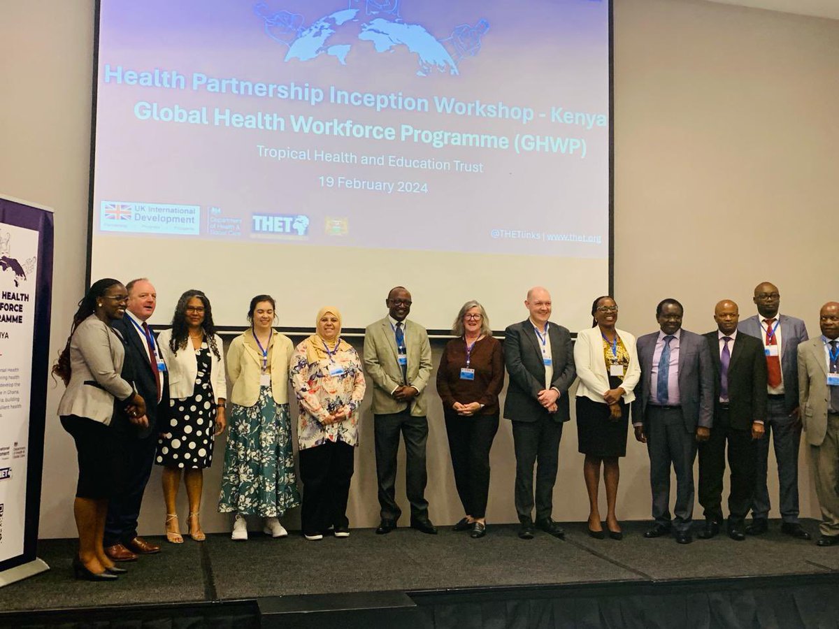 Eduarda Mendonça Gray (@eduarda_mgray) on Twitter photo 🇬🇧 is leading the way in working with Kenya towards universal health coverage.
Today I joined <a href="/THETlinks/">Global Health Partnerships (formerly THET)</a>, <a href="/WHOKenya/">WHO Kenya</a> at the inception meeting of 🇬🇧funded global health workforce programme #GHWP in 🇰🇪aimed at strengthening the capacity of 🇰🇪’s health workforce across the counties 🇬🇧 is leading the way in working with Kenya towards universal health coverage.
Today I joined <a href="/THETlinks/">Global Health Partnerships (formerly THET)</a>, <a href="/WHOKenya/">WHO Kenya</a> at the inception meeting of 🇬🇧funded global health workforce programme #GHWP in 🇰🇪aimed at strengthening the capacity of 🇰🇪’s health workforce across the counties