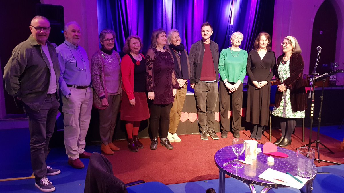 That was a fabulous night. Writers reading their short stories, prompted by Love. @writingsett #paultoolan #Janethancock @#hilarysmith @SharonLazibyrd @sarahnias #tomlynas #nikkicopleston # and @stephanieweston and host, @wordpoppy