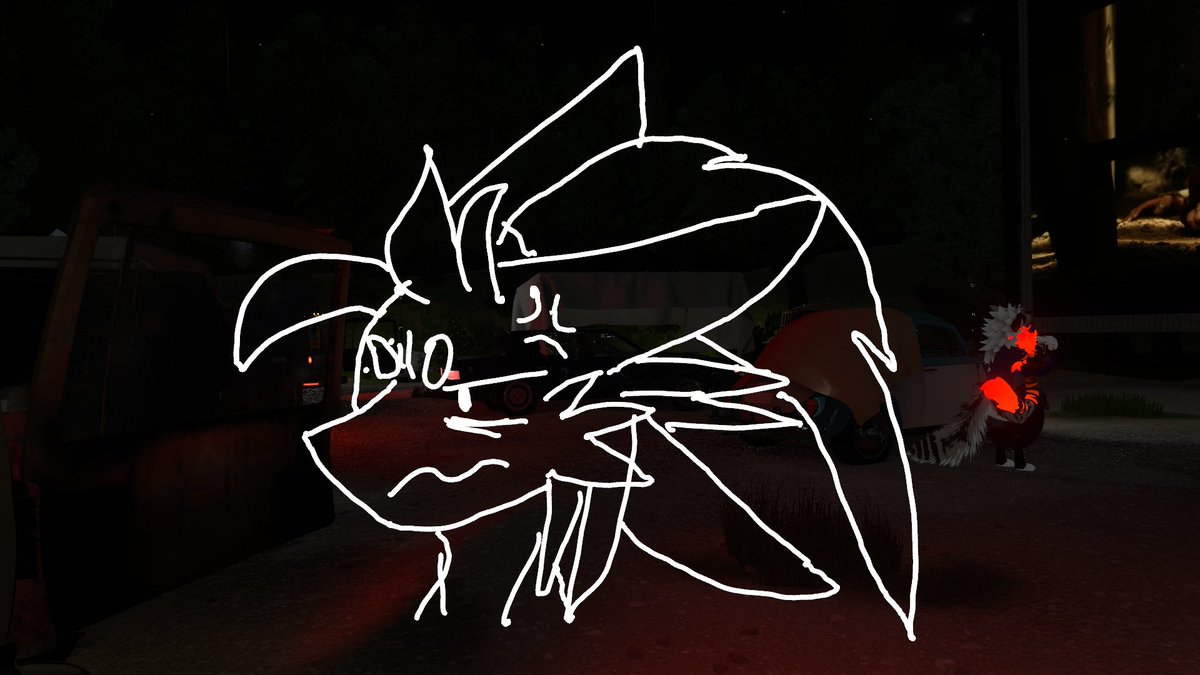 FlakTaryd's tweet photo. VRChat art! Zelyn and Atsu, googly eyes included 

#Avali | #VRChat https://t.co/sFc2N4lGtK