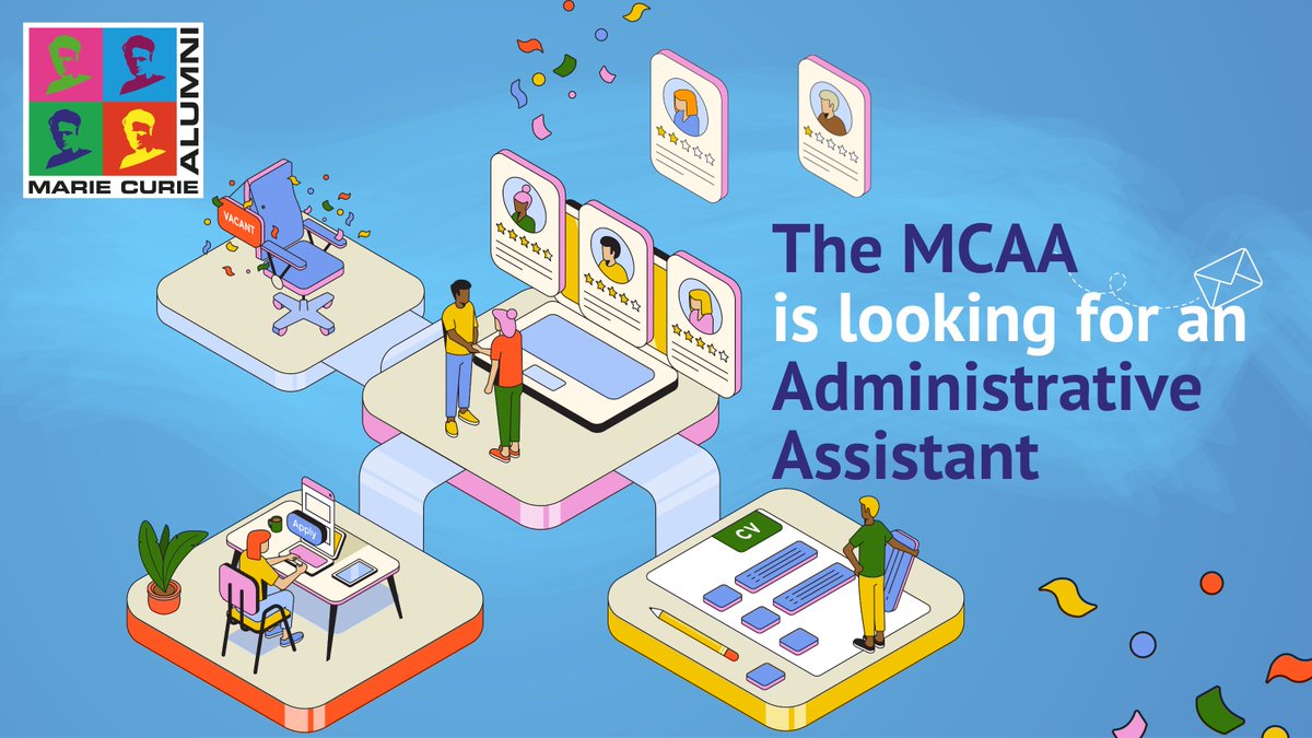 Are you our new Administrative Assistant? We're looking for a new team member to provide administrative and secretarial support to the #MCAA. Read more and apply by February the 29th! 📨 mariecuriealumni.eu/jobs/administr…