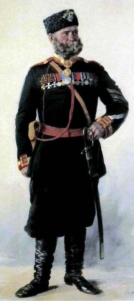 Степан Александровский. "Фельдфебель Лейб-гвардии Московского пехотного полка Пётр Петров" 1886 г.