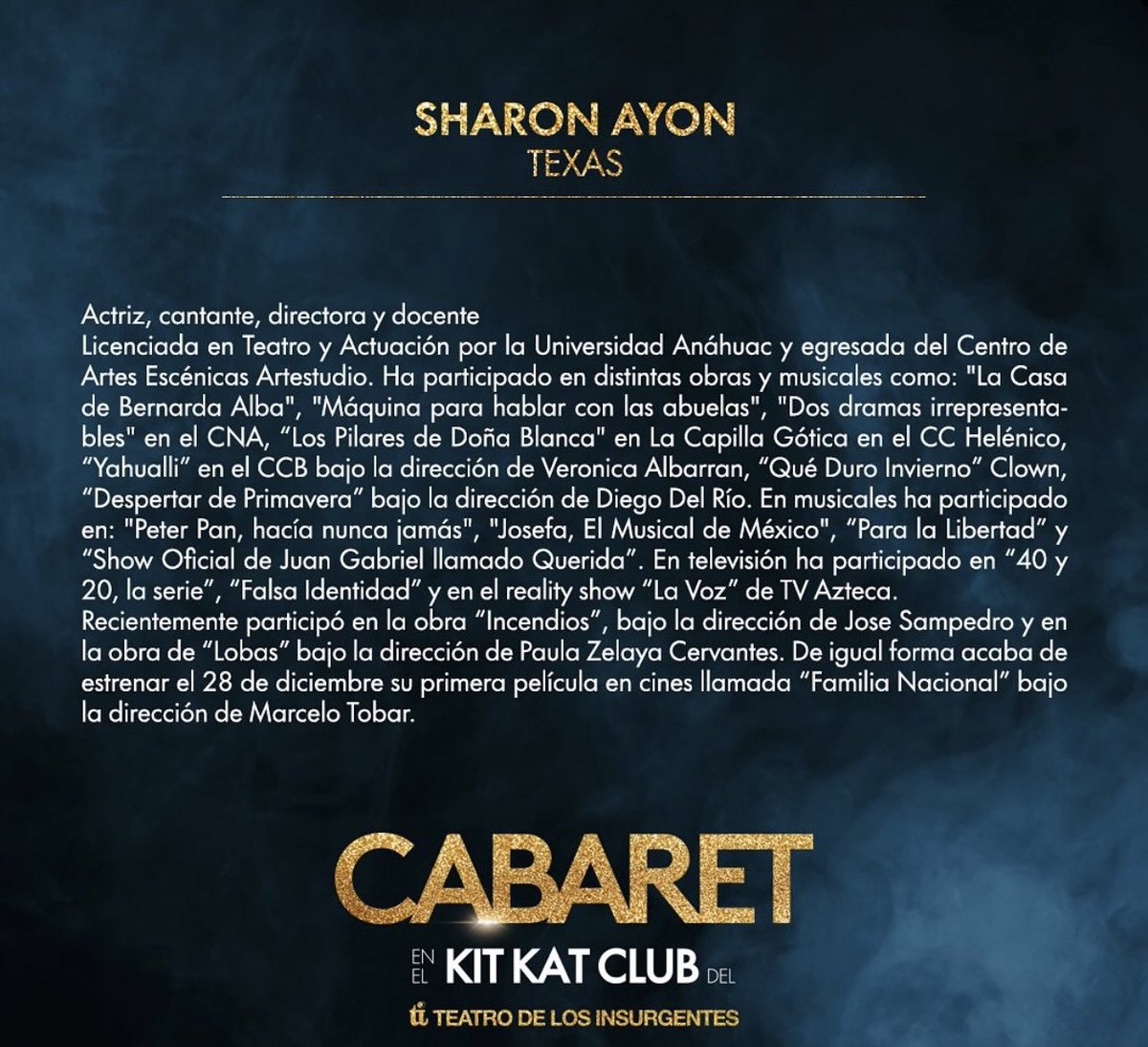 La vida es un CABARET, mi amor… ❤️‍🔥