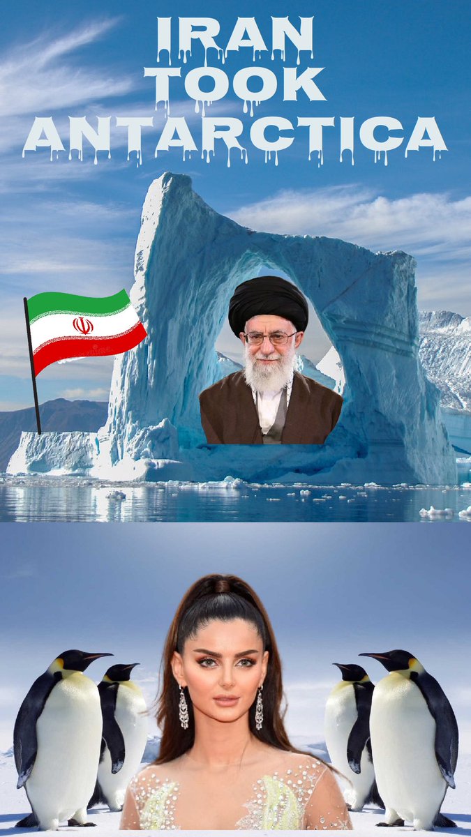 EasonWashington's tweet photo. Welp…Iran Took Antarctica! 🥶
‘Who gon Check Me Boo?
#Iran #Persia #Antarctica #SouthPole #IceWall #BookOfEnoch #Noah #Cush #TerraAustalisIncognita #LandsUnknown #CampOfTheSaints #Cosmology #Earth #Realms #Boat #Exodus #AsTheDaysOfNoah
https://t.co/ugnbBHMAN8 https://t.co/4XzkonR0Ea