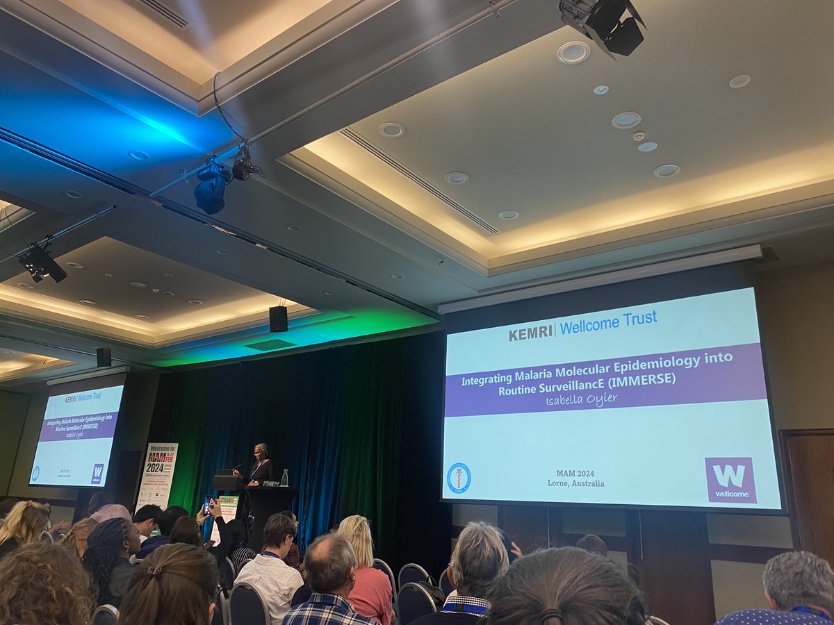 kaitlinpekin's tweet photo. That’s the end of another great session #MAM2024. I thoroughly enjoyed the presentations in the Epidemiology and Population Genetics session. All talks highlighted the importance of malaria surveillance and presented complex sequencing data effectively. https://t.co/2wkqXBgpE3